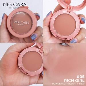 NEE CARA POWDER SOFT BLUSH N320 นีคาร่า บลัชออน ปัดแก้ม เนื้อฝุ่น เกลี่ยง่าย