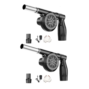 Handheld Wireless Electric Air Duster For PC Keyboard BBQ Metal Smelting Car Camping Outdoor Cooking Rechargeable Blower