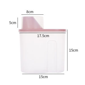 Pet Sealed Container For Pet Food With Measuring Cup Cat Food Storage Bucket Dog Food Container