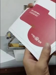 xpkQ Automatic Hot Foil Stamping Machine Manual Digital PVC Card Book Leather Paper Wood Custom Embossing Heat Press Machine T2Y7B