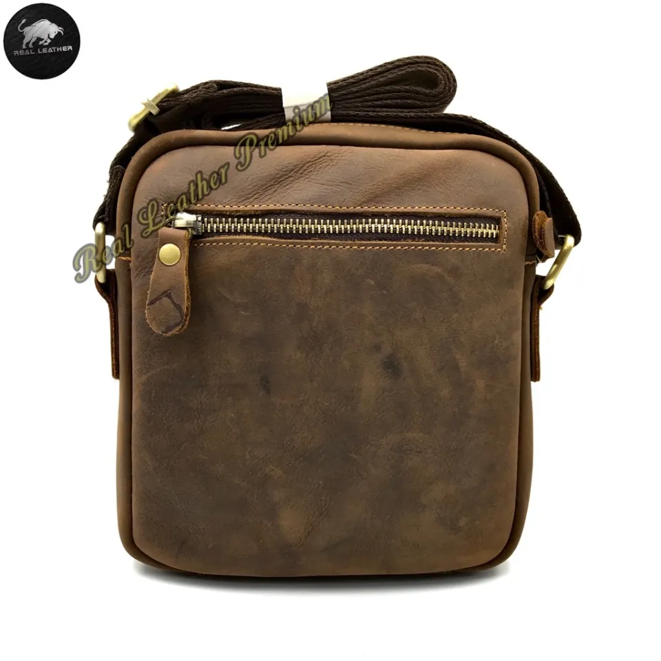 Polo leather sling outlet bag