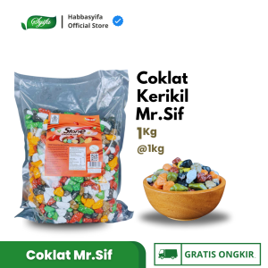 Coklat Kerikil 1 KG | Permen Coklat Arab Original - Cokelat Batu Krikil Arab Import Choco Stone