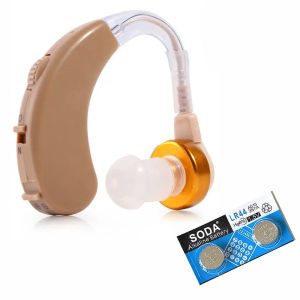 Alat Bantu Dengar In Ear Mini Hearing Aid Pakai Baterai Pengeras Suara Telinga Lansia Jernih Free Baterai
