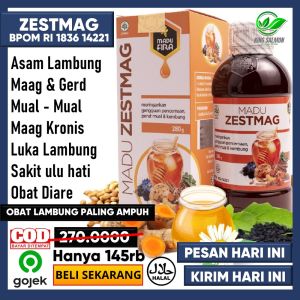 Madu Zestmag Obat Asam Lambung GERD Maag Madu Zetsmag Terbukti Ampuh