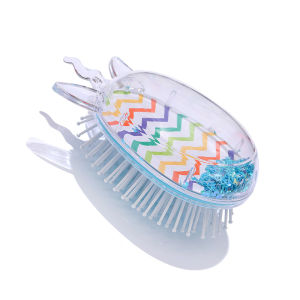 Transparent Style Comb Airbag Massage Hair Brush Anti-Static Comb Brush Egg Shaped Portable Plastic Unicorn Air Cushion