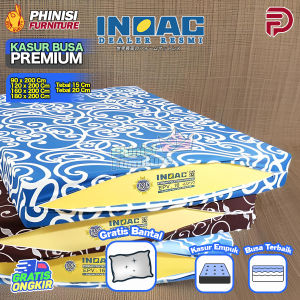 Kasur Busa INOAC Density 16 Original Garansi 10 Tahun Anti Kempes Kasur Inoac Bergaransi Kasur Empuk Berbagai Ukuran