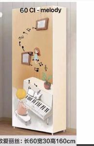 SHENAR  60 CI LEMARI GANTUNG SUSUN LEMARI BONGKAR PASANG RAK BAJU SEPATU LEMARI PAKAIAN ANAK DEWASA ORANG TUA LEMARI KAIN/  LEMARI 1SISI LEMARI KAIN LEMARI GANTUNG BAJU LEMARI KARAKTER/ LEMARI PORTABLE ANAK/LEMARI PAKAIAN 1 PINTU UNIK/BAJU ANAK/KARAKTER