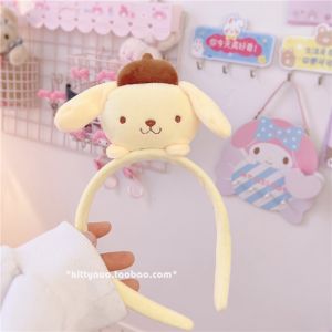 Kawaii Sanrio ที่คาดผม การ์ตูน My Melody Kuromi Cinnamoroll Pompom Purin น่ารัก เครื่องประดับผม ของขวัญ สําหรับเด็กผู้หญิง