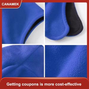 【CANAMEK】 Mũ lông cừu hai lớp mùa đông-đi xe đạp ngoài trời che tai ấm áp bảo vệ lạnh thiết kế dày cho sự ấm áp và chống gió
