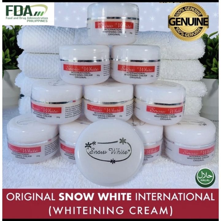 Original snow white International Cream 30g Lazada PH