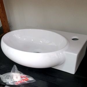 d bathnor kn1136 small wall mount bathroom toilet ceramic white basin with fixing screws Knife Magnet Wall Mount - Lazada