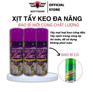 Chai xịt tẩy keo băng dính 450ml chính hãng chai xịt tẩy sơn tẩy keo dán xe đa năng nhập khẩu chính hãng  - Huy Tưởng