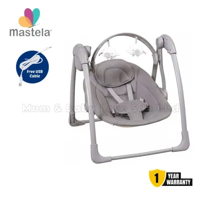 Mastela Deluxe Portable Swing Baby with USB Cable