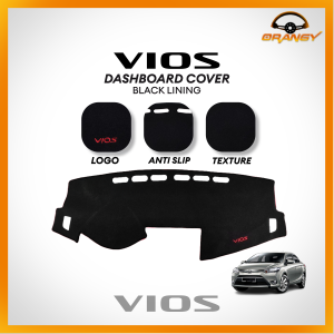 Dashboard Cover for Toyota Vios 2014 to 2018 Dash board High Quality Dash Mat Thailand Quality