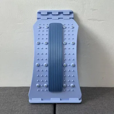 [Lie down/Lose weight] Waist stretcher Lumbar Stretcher Machine Waist Back Stretcher for Pain Relief and Flexibility Training Adjustable Spinal Corrector with Acupressure Points Relieves Muscle Fatigue Improves Sitting Posture