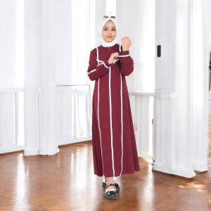 Dress Kids Baju Gamis Anak Aurelia  Usia 5Tahun Sampai 12 Tahun