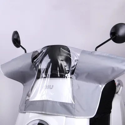Electric Bike Front Cover Dashboard Shield Waterproof Dustproof Jacquard Scooter Rain Protector Outdoor Commuter