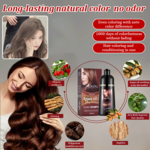 Botanical Color Hair Dye Mastoato A Black Black Hair Dye Cream Natural Permanent Plant-Based Color Hair Dye Argan Oil Bubble Hair Dye Shampoo Instant Beard Hair Coloring Cover Gray Hair