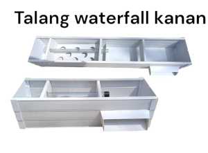 filter talang aquarium 40 cm sampai dengan -100 cm output samping Kanan waterfall