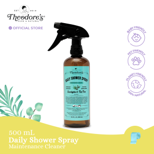 Theodores Daily Shower Spray (Tea Tree & Eucalyptus) 500ml - All Natural Cleaning Disinfectant