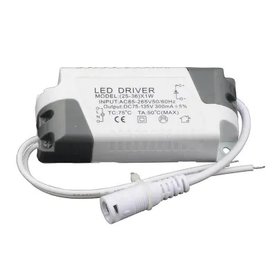 6W/12W/18W/24W/30W/36W LED Driver 4-7W/8-12W/12-18W/18-25W/25-36W LED Driver LED Ceiling Panel Light Driver Transformer Power Supply Non-Dimmable