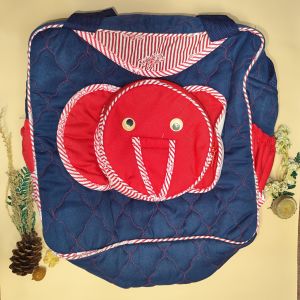 Arkan Baby - Tas Perlengkapan Bayi Multifungsi Medium Size Karakter Gajah Ukuran 31 x 13 x 28 CM