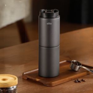 ELITE Portable All-In-One Coffee Bean Grinder & Coffee Dripper