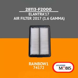 28113F2000 Air Filter 1.6 Gamma for Hyundai Elantra 2017 [Mobis Original] Part #28113-F2000