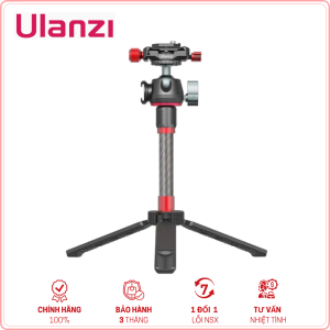 ULANZI MT-43 - HÀNG CHÍNH HÃNG - Chân Tripod tích hợp Ballhead xoay 360 có thể gập gọn lại