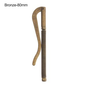 INTOONE High Quality Simple Metal Bifold Money Clip Bar Wallet Cash Holder Spring Clamp