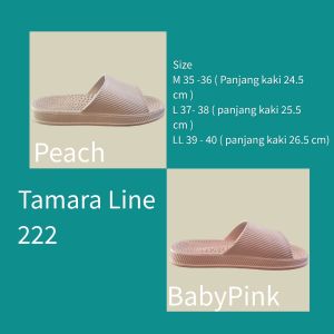 Sandal Selop Karet Pria  Anti Licin Anti Air Tebal Nyaman Dipakai Harian TamaraLine 222