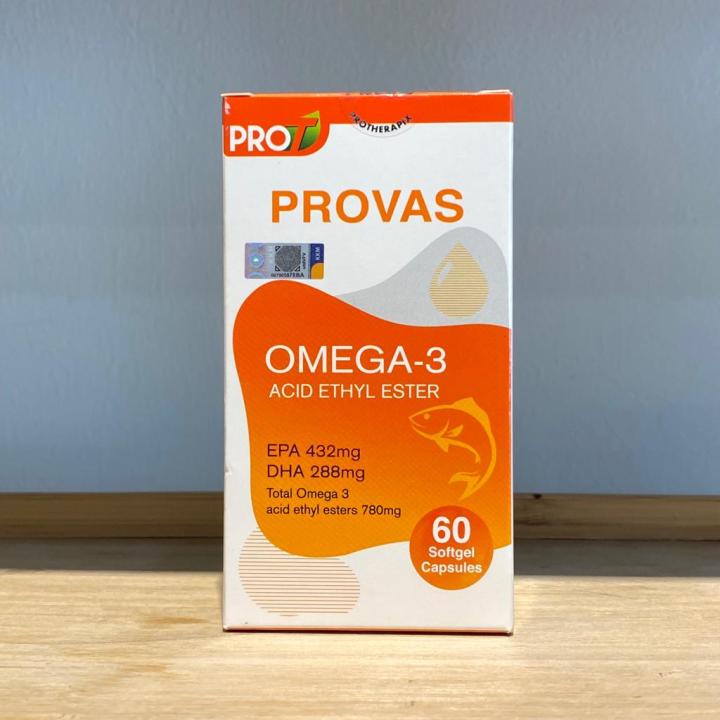 PROVAS OMEGA 3 ACID ETHYL ESTERS 60 softgel Lazada