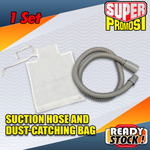 Pneumatic Air Sander Vacuum Hose Dust Catcher Bag Dust Collection System 5 Inch Orbital Sander Spare Parts