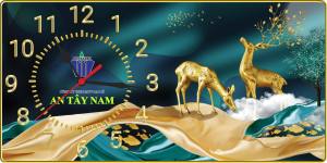 Tranh Đồng Hồ Nhận Diện Thương Hiệu 03 In Theo Yêu Cầu In Logo Chất Liệu Gỗ Tráng Gương Bọc Viền Cao Cấp Làm Quà Tặng Cho Công Ty Doanh nghiệp