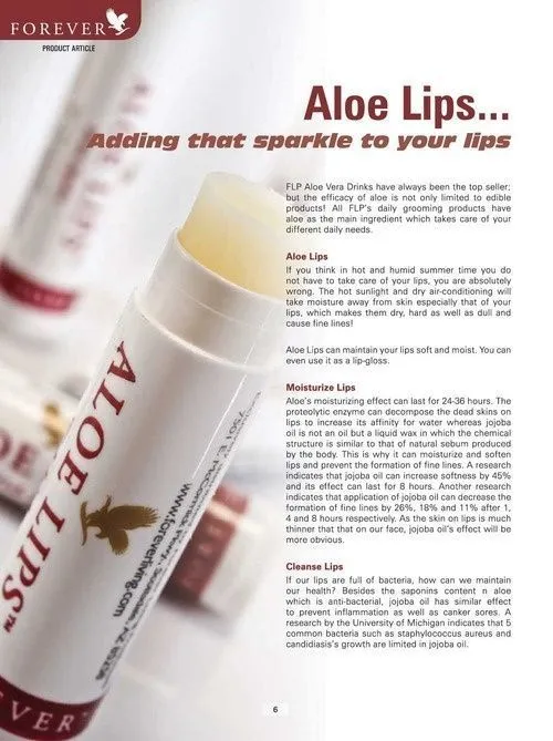 Forever Living Aloe Lips with Jojoba -1373 Aloe Vera Jojoba Lip Balm  Compact Lip Moisturizer Soothe Chapped Dry Lips - Lazada | Lazada