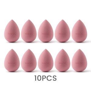 IMAGIC Makeup Sponge 10 Pcs Wet And Dry Puff Professional Soft Makeup Puff Sponge Ultra-High Quality Bigger Combination Packages2026