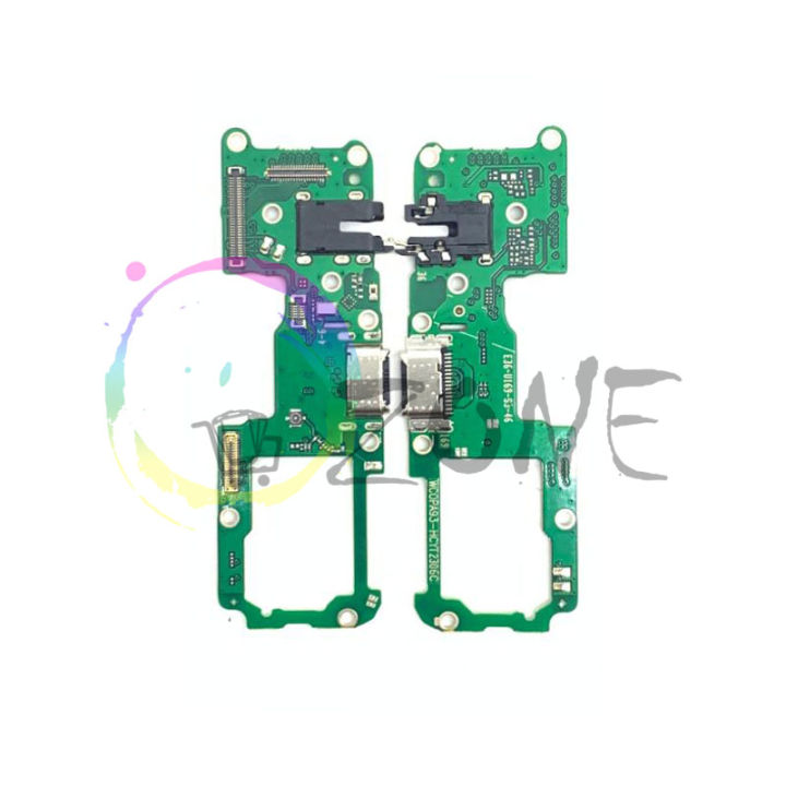 Connecteur De Charge USB-C Pour OPPO F17 / F17 Pro - Port DC - Doré - Neuf