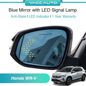 VACC AUTO Anti Glare Blue Mirror with LED Indicator Light For Honda WR-V WRV RS DG4 2023-2025 Car Accessories
