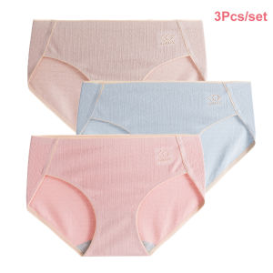 5 Cái/bộ Phụ Nữ Quần Lót Tóm Tắt Đồ Lót M-XL Quần Lót Nữ Phong Cách Nhật Bản Cạp Vừa Bằng Cotton Nguyên Chất Kháng Khuẩn Bông Đáy Quần