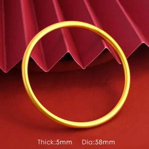 Lucky Bracelet For Women 2023 18K Gold Plated Fashion Bangle Bracelet