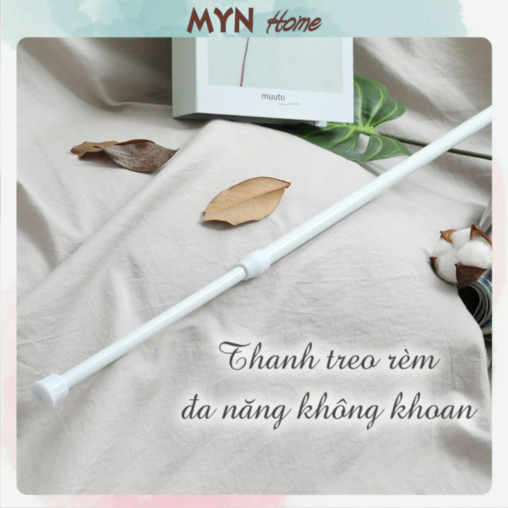 Thanh treo rèm, treo đồ đa năng không cần khoan tường nhiều kích thước ...