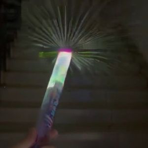 {READY STOCK}Glowing Rainbow LED Water Blaster glowing rainbow LED Water spray toy