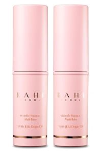 [Reday stock]KAHI Wrinkle Bounce Multi Balm - DUO EDITION   All-in-one Moisturizing Cream Eye Cream and Moisturizing Stick    Daily Moisturizing Stick with Salmon Derived Sodium  DNA (0.6  Ounce )
