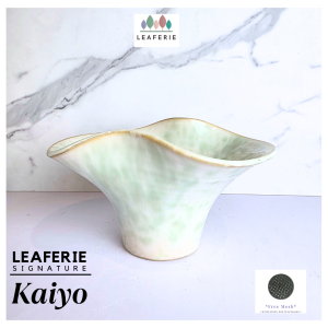 The Leaferie Signature Kaiyo Pot . Plant pots . Ceramic . Flowerpot . Planter . flower pots