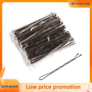 ✨QK shop✨ 50 Pcs 5cm Hair Clip Lady Hairpins Curly Wavy Grips Hairstyle Hairpins Women Bobby Pins Styling Hair Accessories