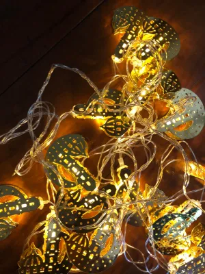 Lentera Istana Lampu Ketupat Lampu Tumblr LED 15L 3Meter