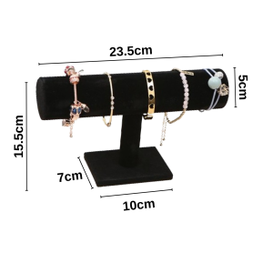 ที่โชว์กำไล1ชั้น ที่จัดเก็บสร้อยข้อมือกำไล หรือโชว์สินค้า แขวนข้อมือ เครื่องประดับ ชั้นวางที่แขวนสร้อยข้อมือ