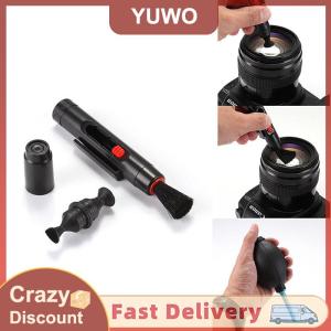 YUWO 3 in 1 Lens Cleaning Cleaner Dust Pen Blower Cloth Kit For DSLR VCR Camera