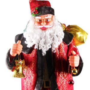 1.8m toy electric music dancing Santa Claus welcome decoration large Christmas decoration
