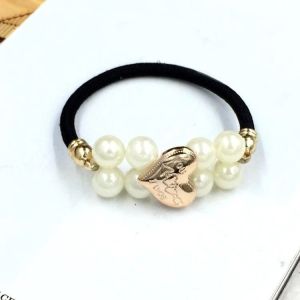 IKAT RAMBUT Mutiara / Karet Rambut Manik / Gelang Mutiara / Kuncir Rambut yuone